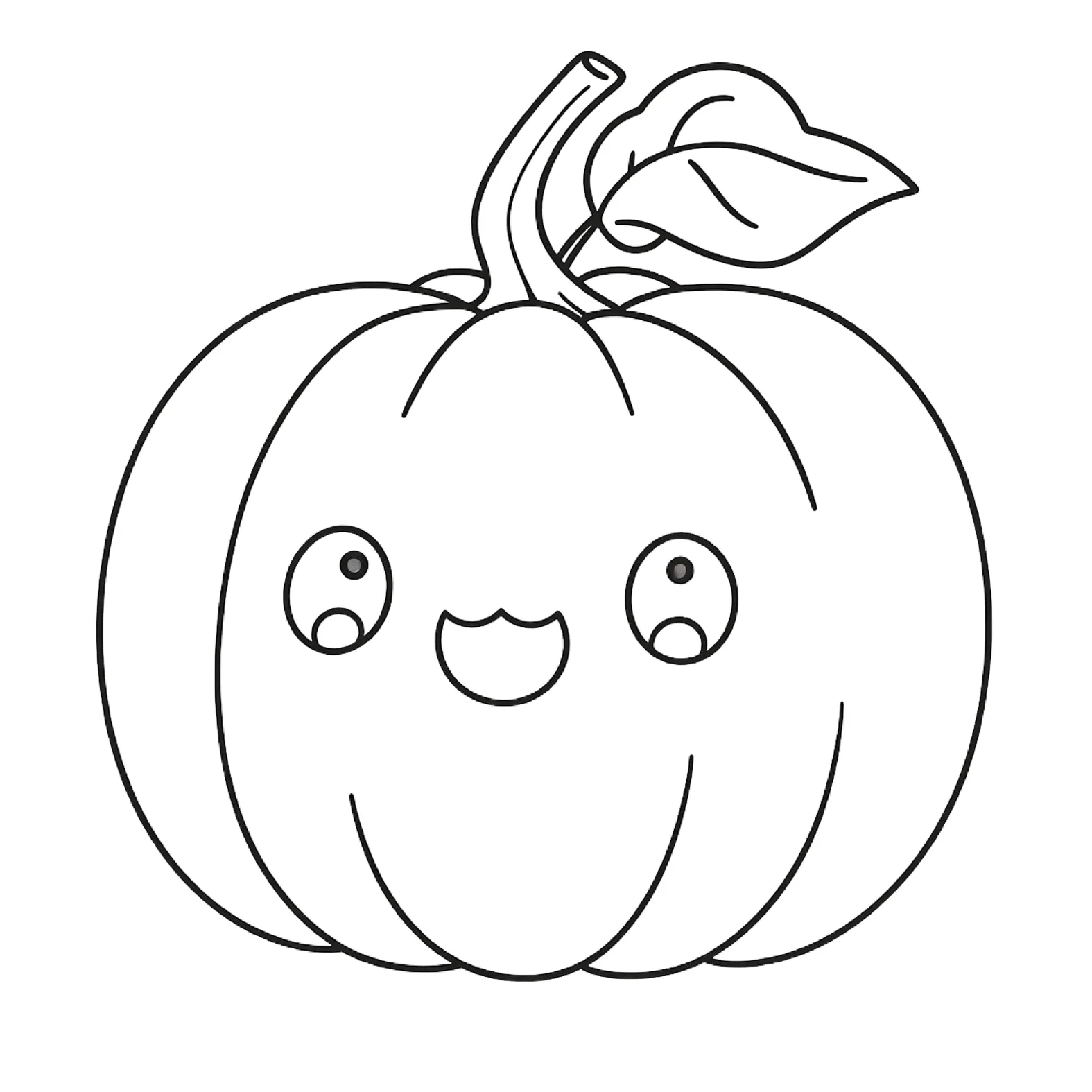 desenho de abobora para colorir e imprimir para imprimir e colorir - imagem 6